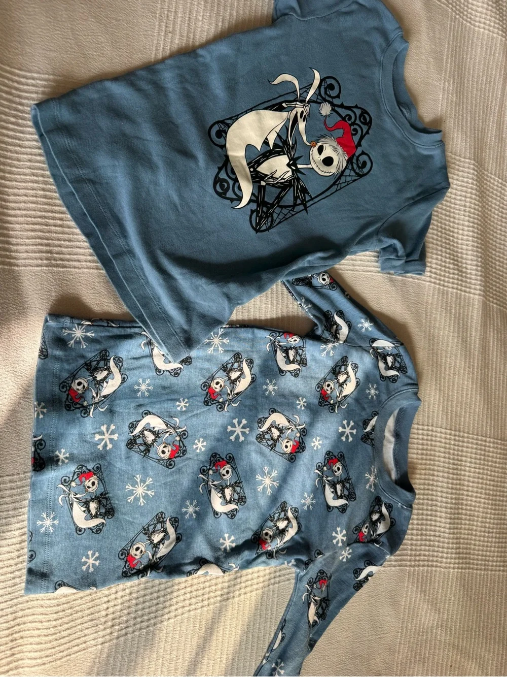 Disney Blue Penguin and Snowflake Kids Pajama Set